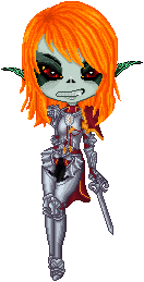 Midna dressed in gear from another game.